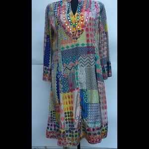 Soft Surroundings Dress with mirror circles